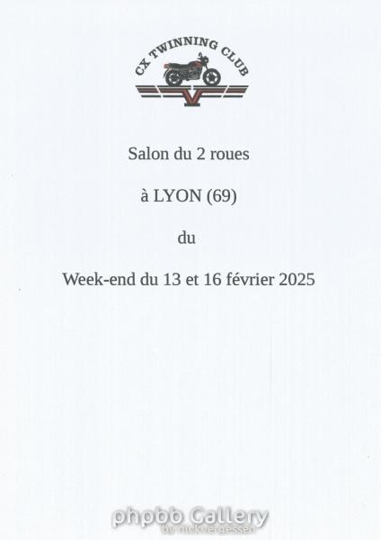 Salon du 2 roues Lyon 2025